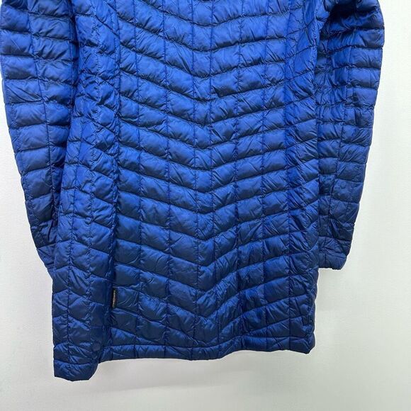 The North Face Women’s Blue Black ThermoBall Parka II Insulated Jacket - Picture 12 of 16